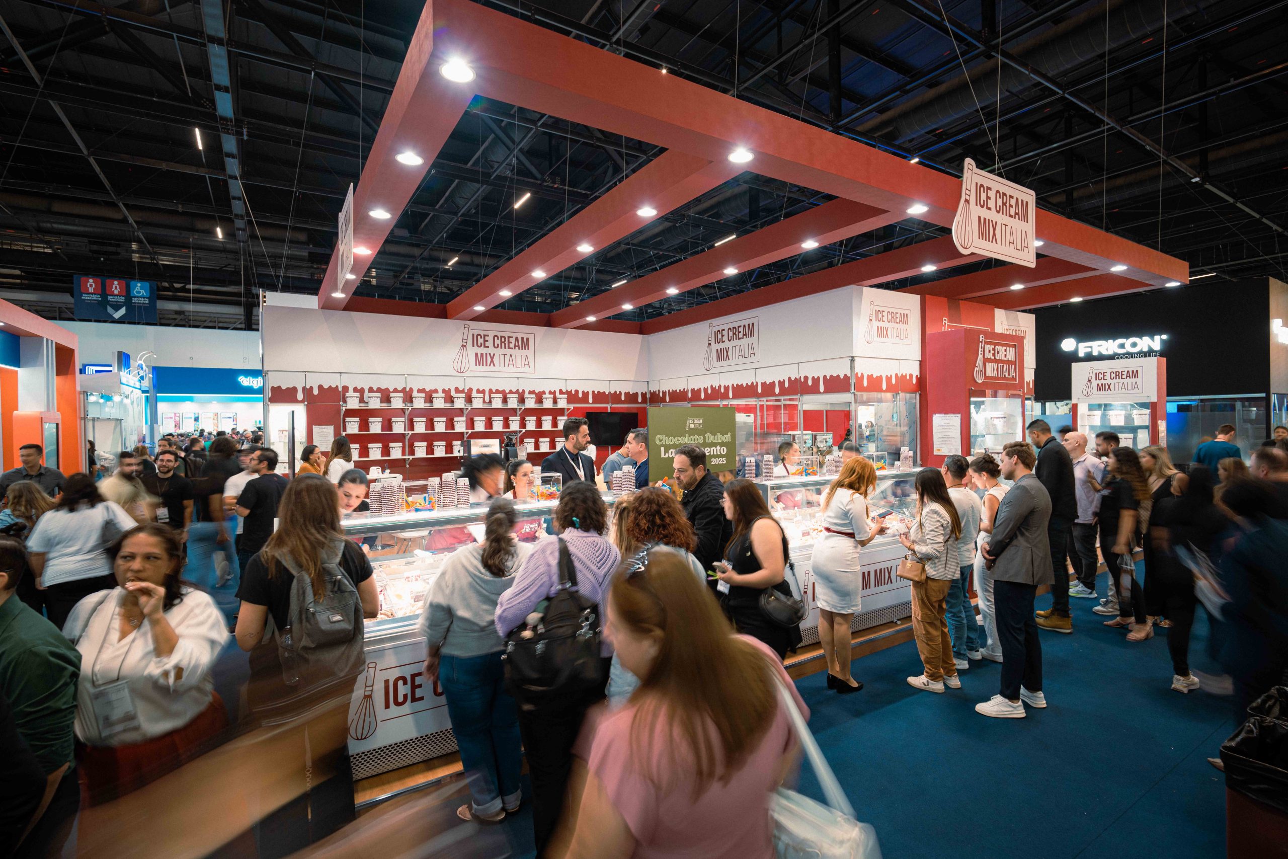 Ice Cream Mix Italia at trade show